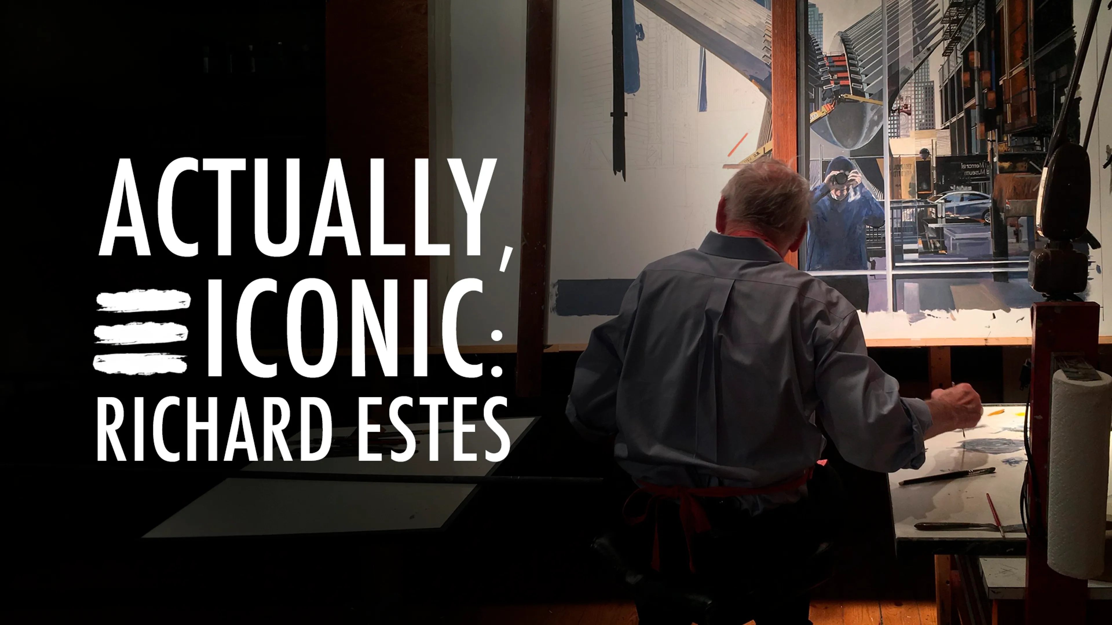 Actually, Iconic: Richard Estes poster